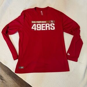 NFL 49ers DriTek Long Sleeve Shirt - Like New